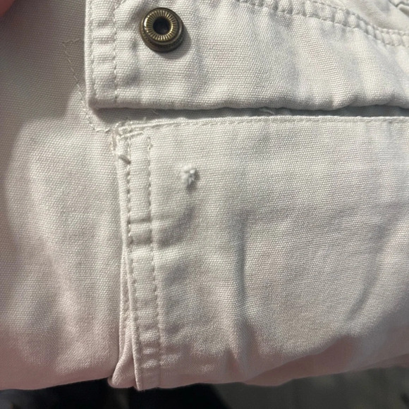 Men’s Sperry Cream Color Cargo Shorts Size 32 - Picture 6 of 6